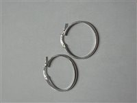 Orecchini Domar Donna Cerchi argento 925 lisci in Argento ORAR-470-280